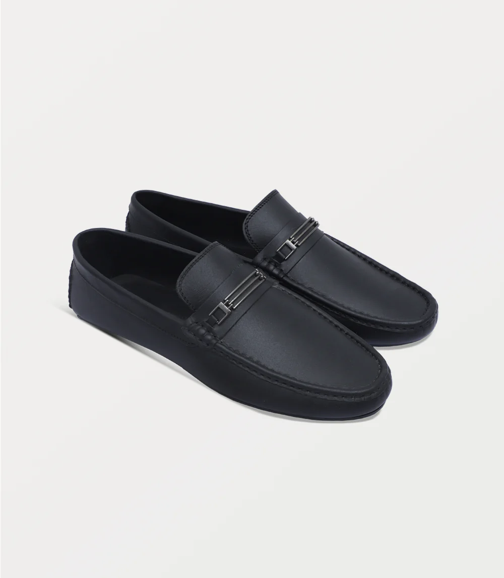 Men Moccasin-BLACK - Image 2