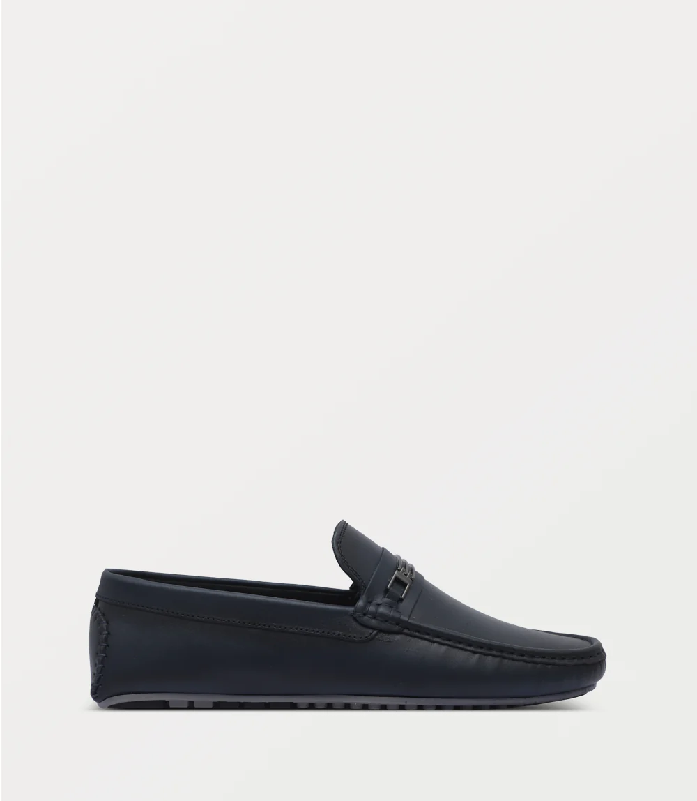 Men Moccasin-NAVY