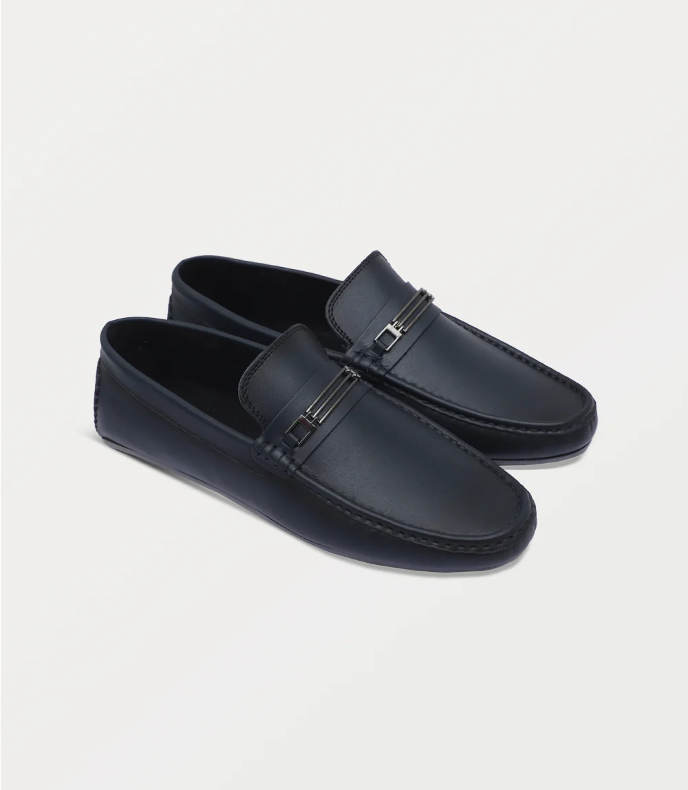 Men Moccasin-NAVY - Image 2