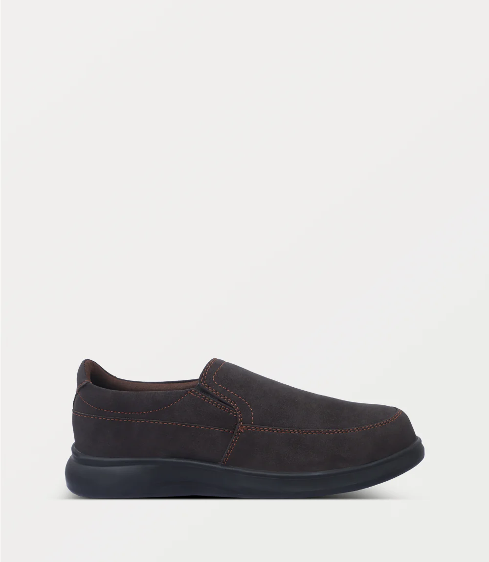 Men Slip On-ESPRESSO