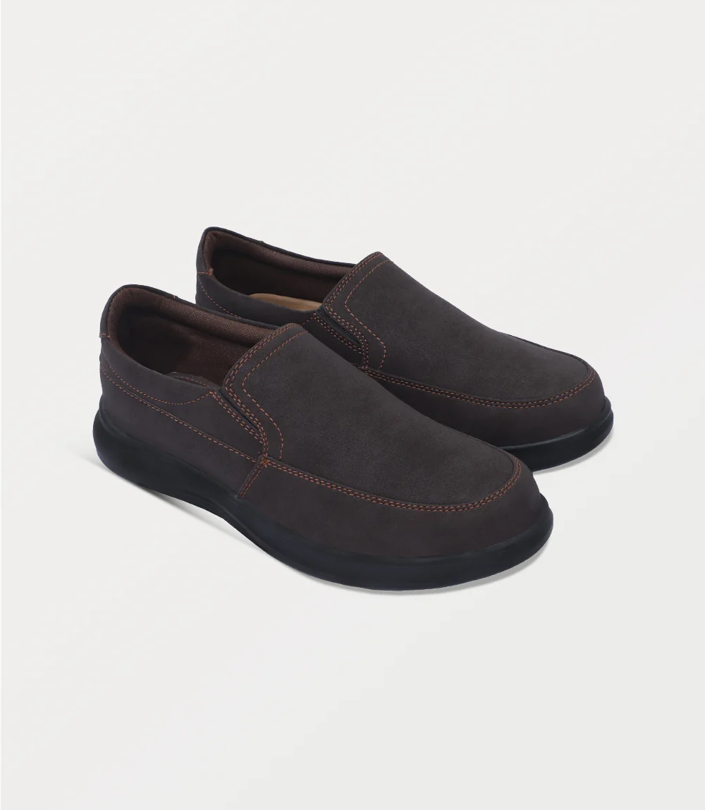 Men Slip On-ESPRESSO - Image 2