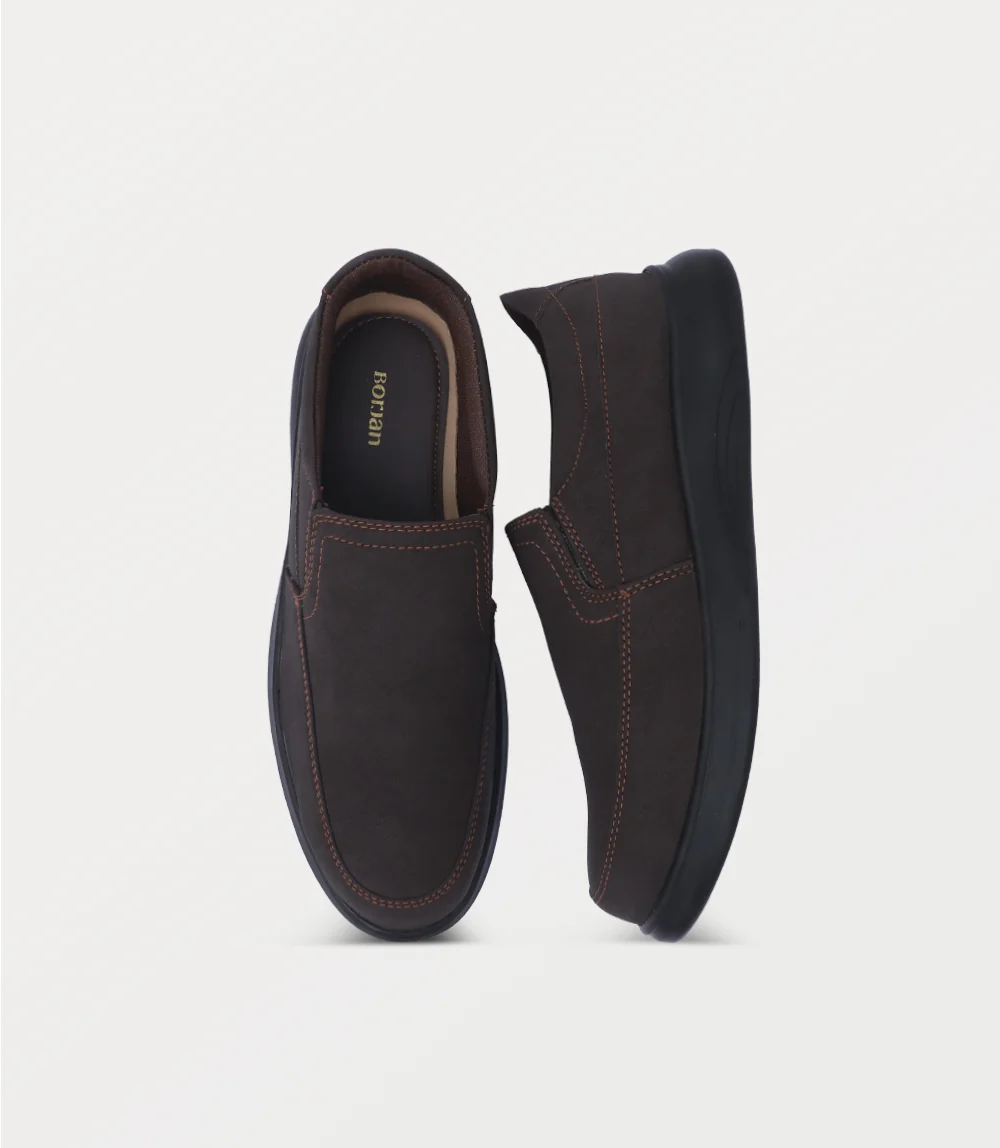 Men Slip On-ESPRESSO - Image 4
