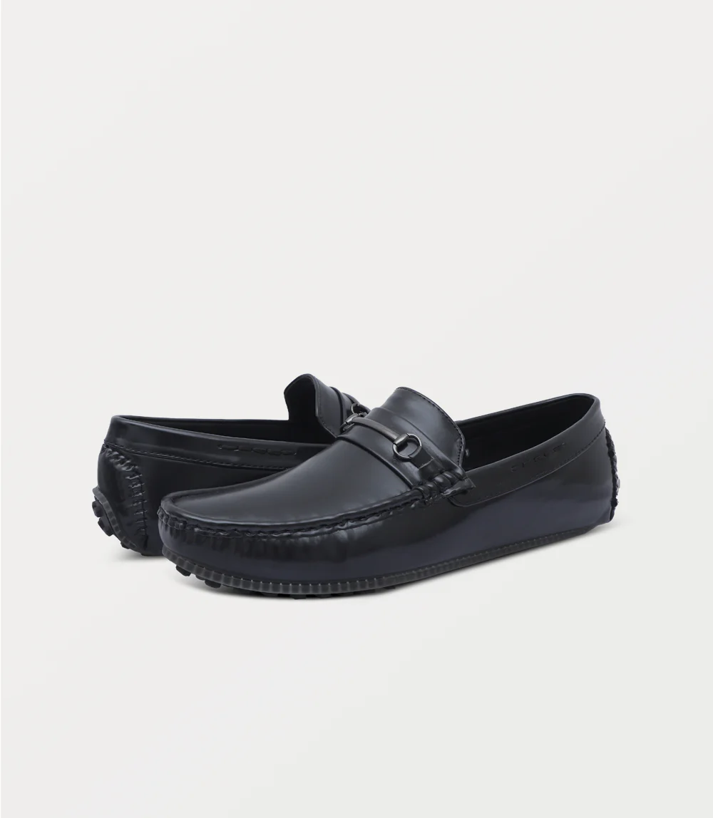 Men Moccasin-BLACK - Image 3