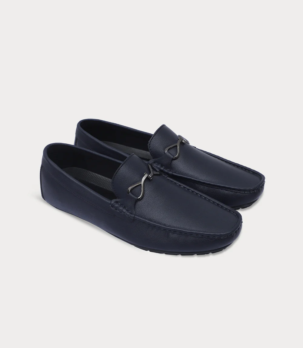 Men Moccasin-NAVY - Image 2