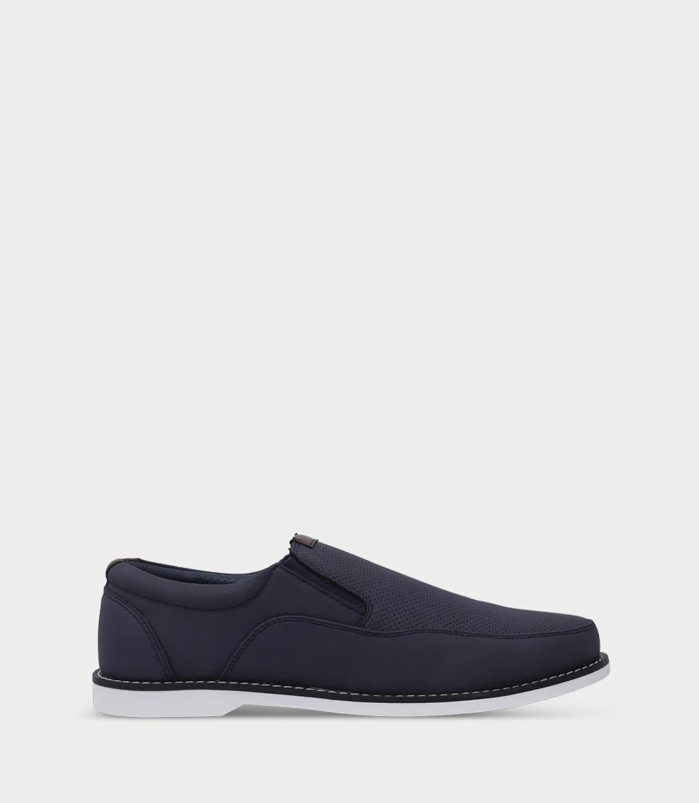 Men Slip On-NAVY