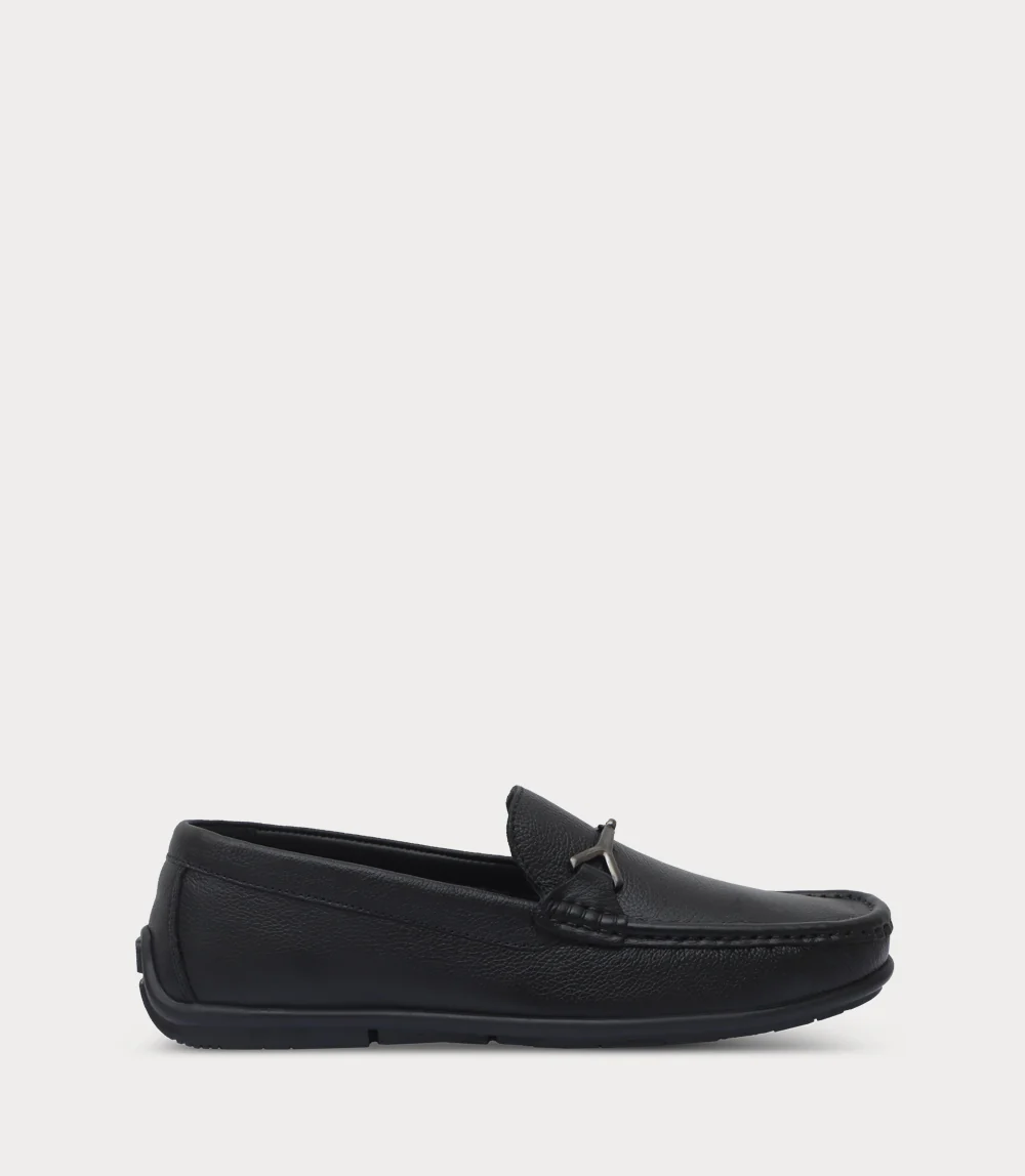 Men Driving Moccasin-BLACK