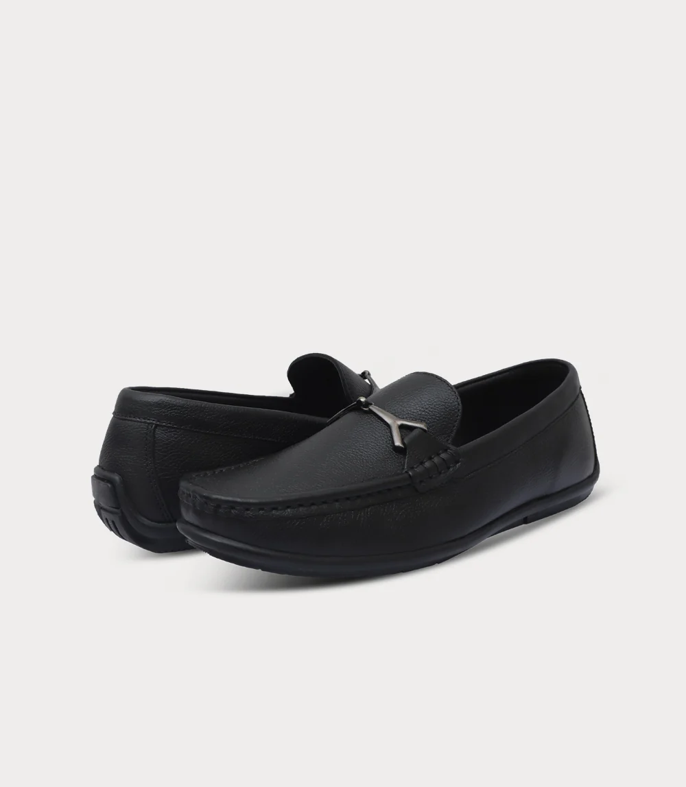 Men Driving Moccasin-BLACK - Image 3