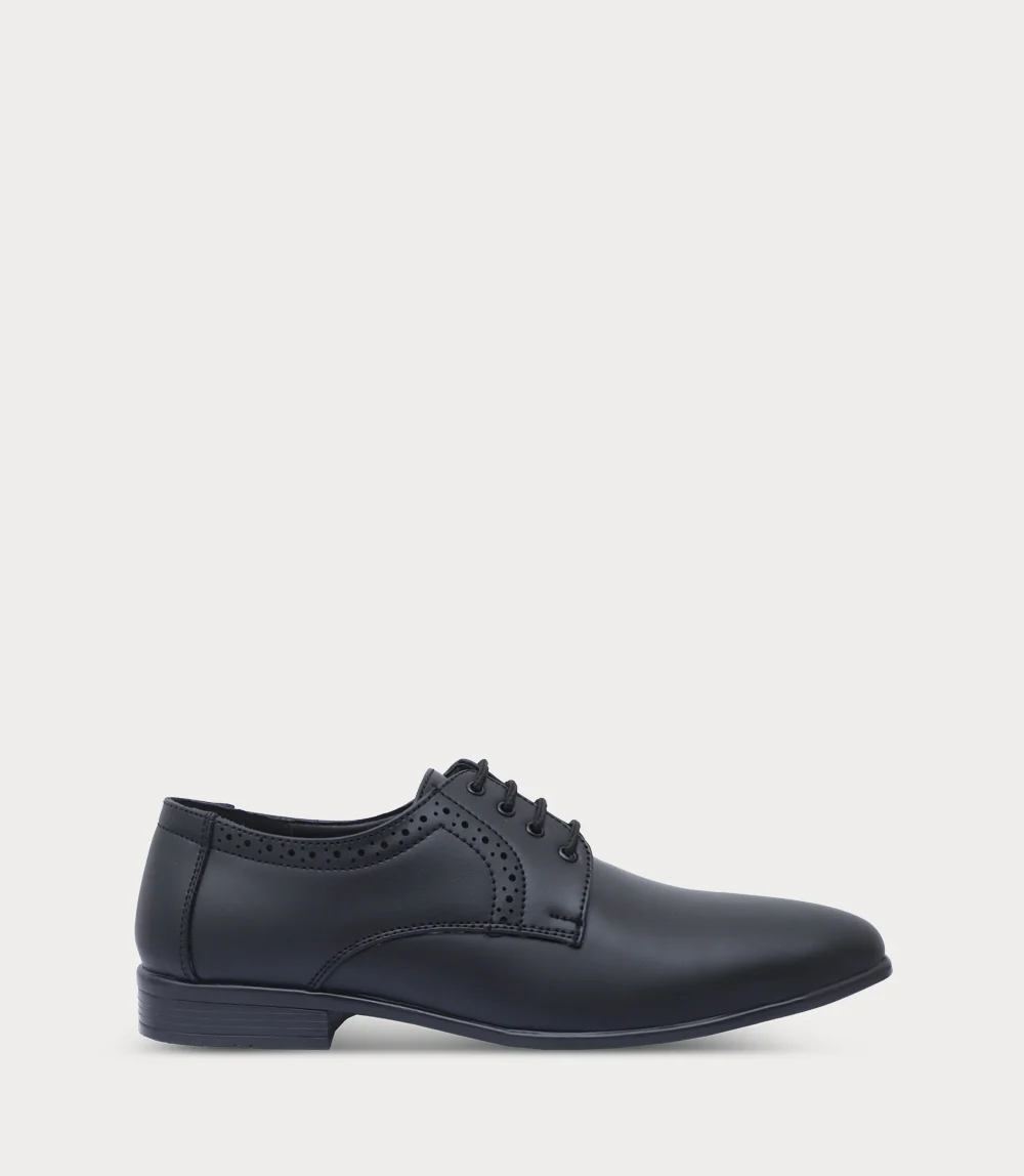 Men Lace Up-BLACK