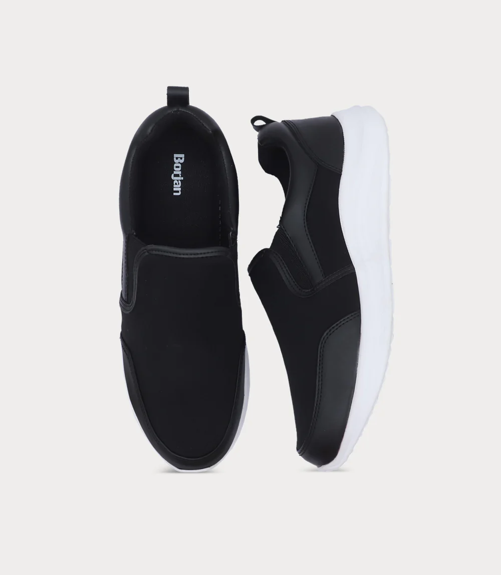 Men Sneakers-BLACK - Image 4