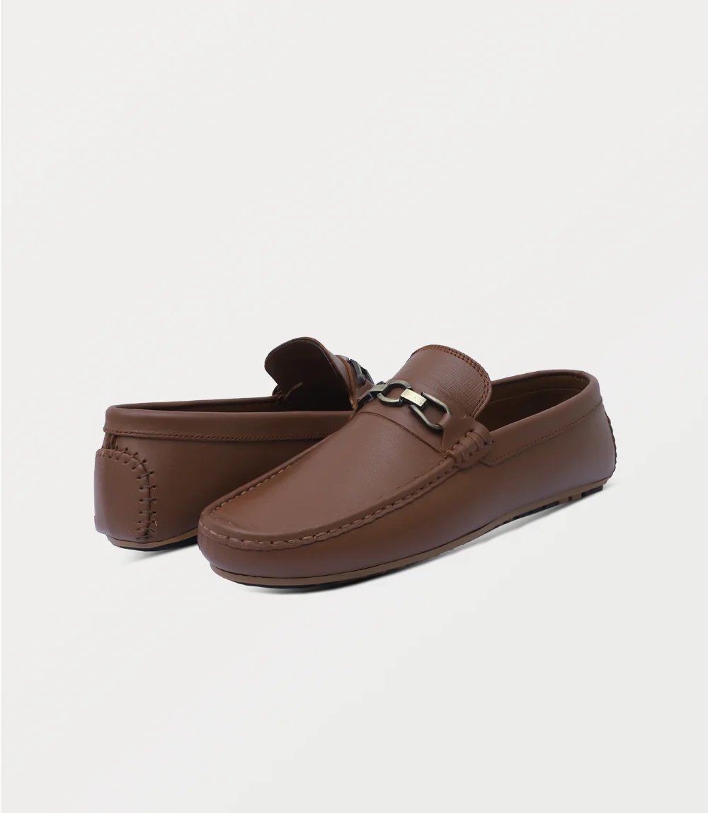 Men Moccasin-BROWN - Image 3