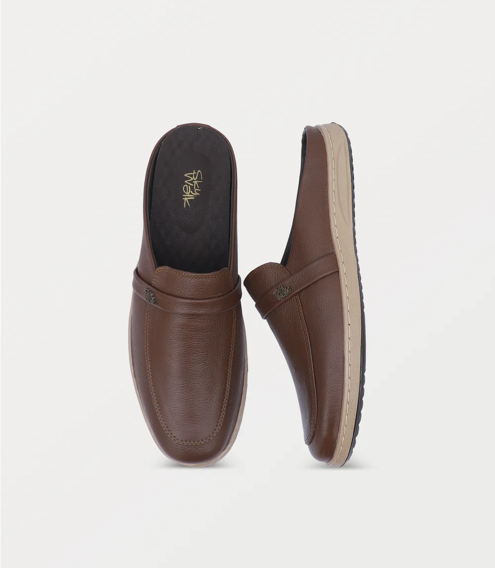 Men Mule-BROWN - Image 4