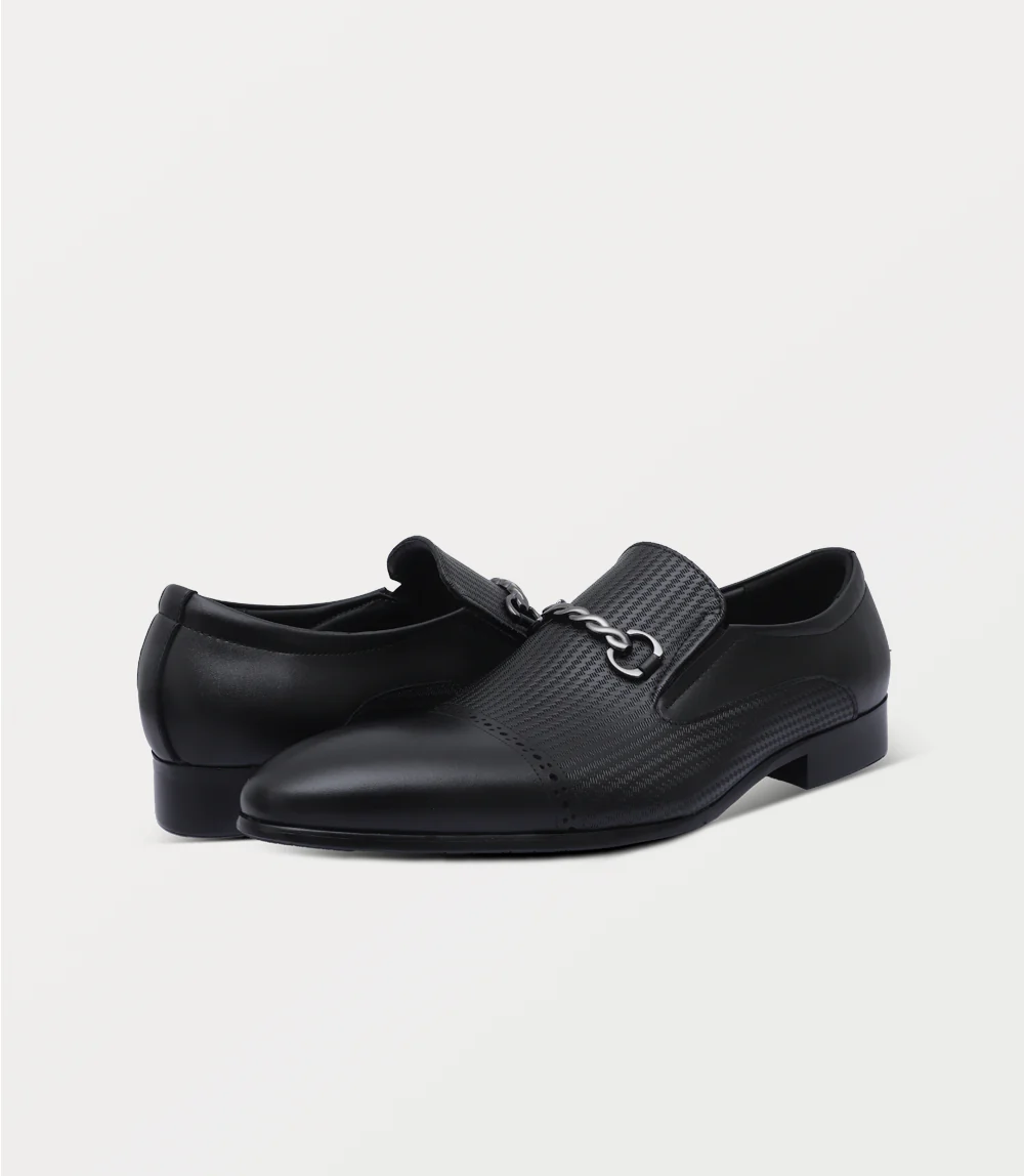 Men Slip On-BLACK - Image 3