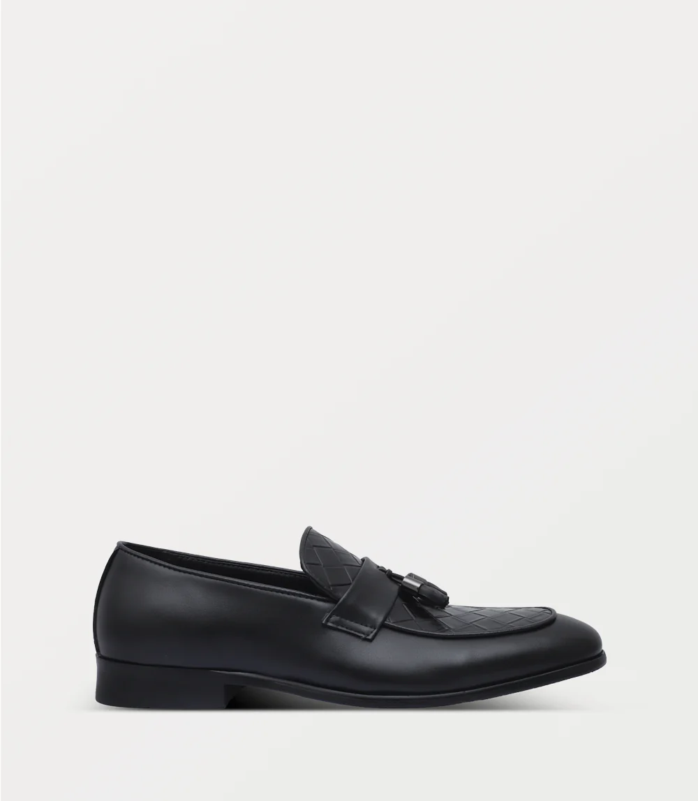 Men Slip On-BLACK