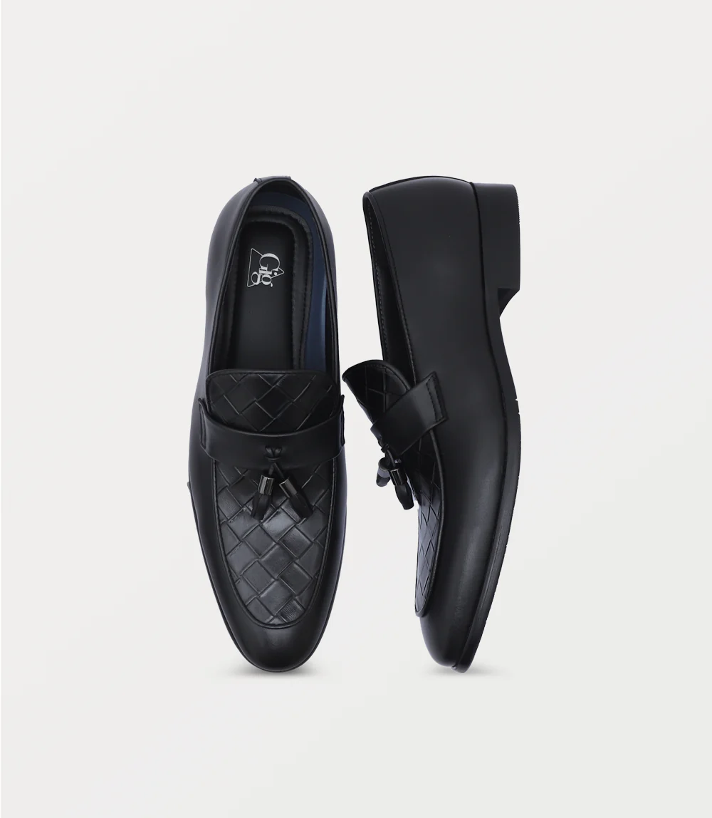Men Slip On-BLACK - Image 4