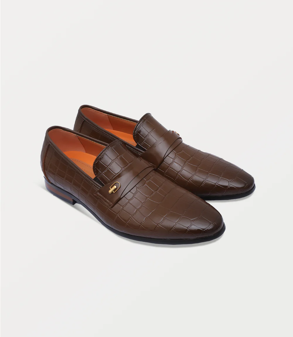 Men Slip On-BROWN - Image 2
