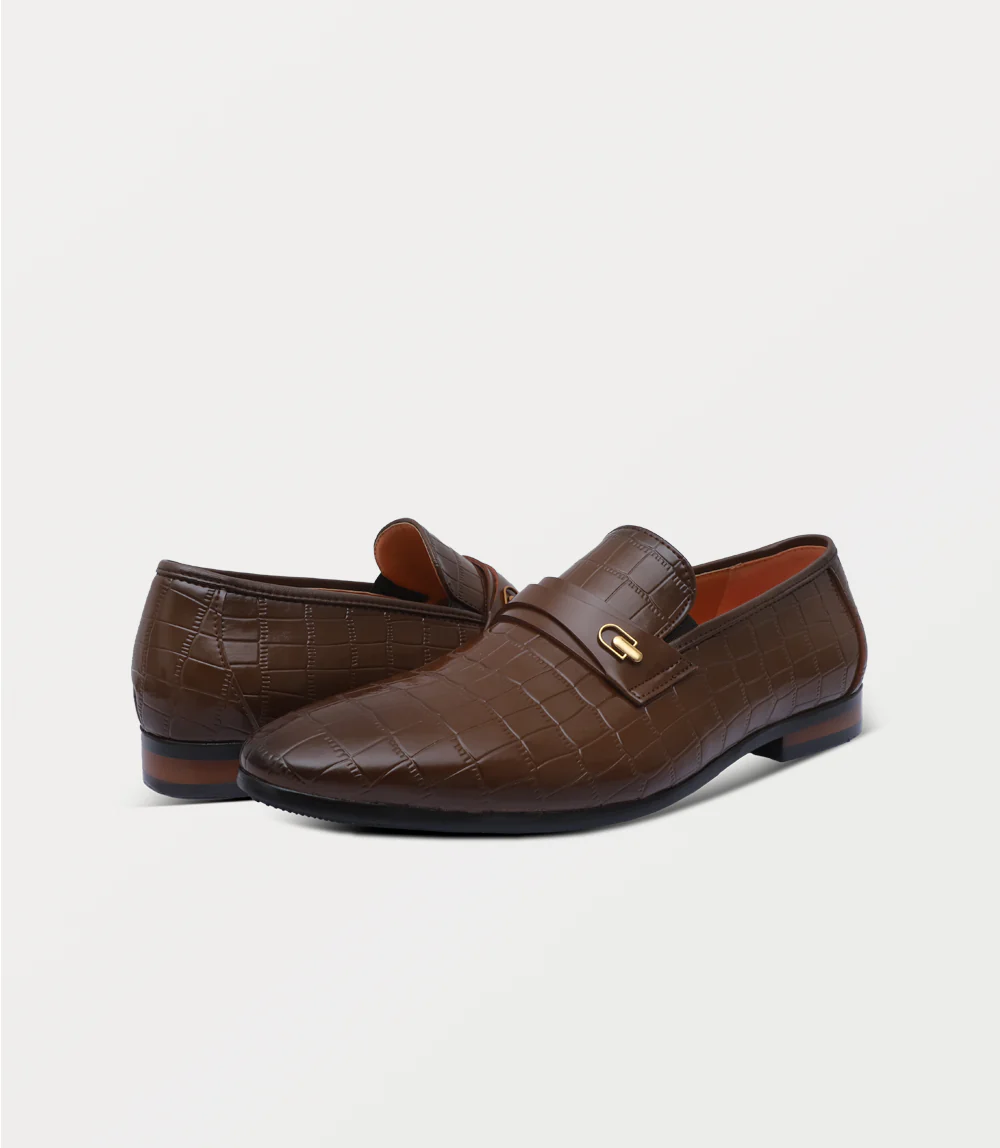Men Slip On-BROWN - Image 3