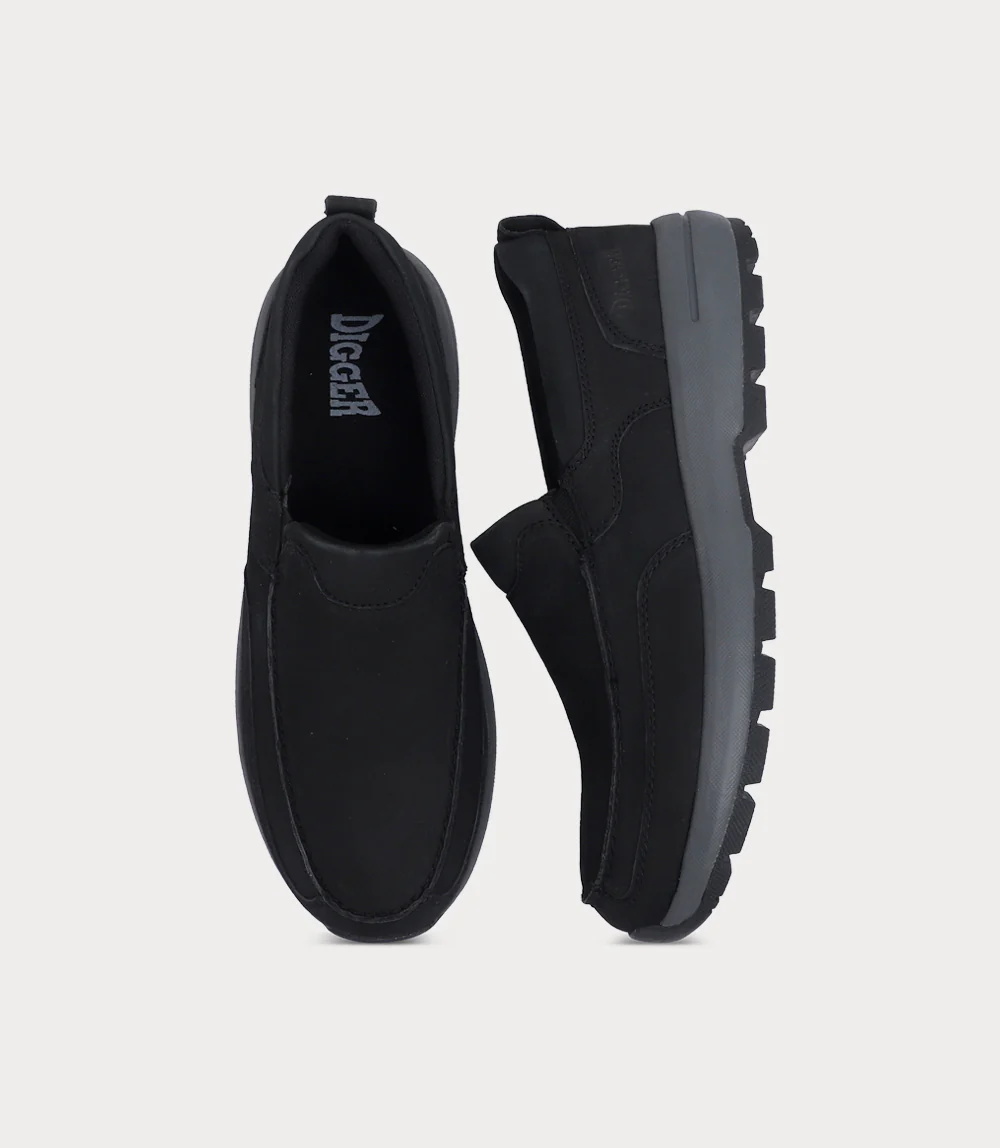 Men Slip On-BLACK - Image 4