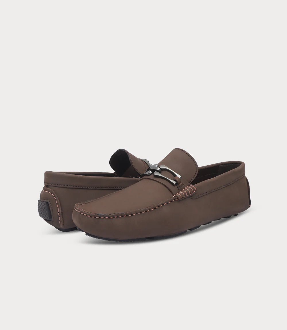 Men Moccasin-BROWN - Image 3