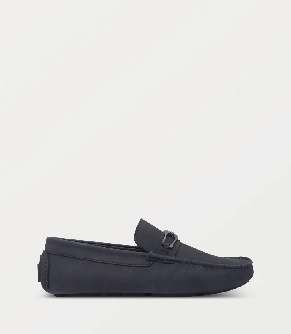 Men Moccasin-CHARCOAL G