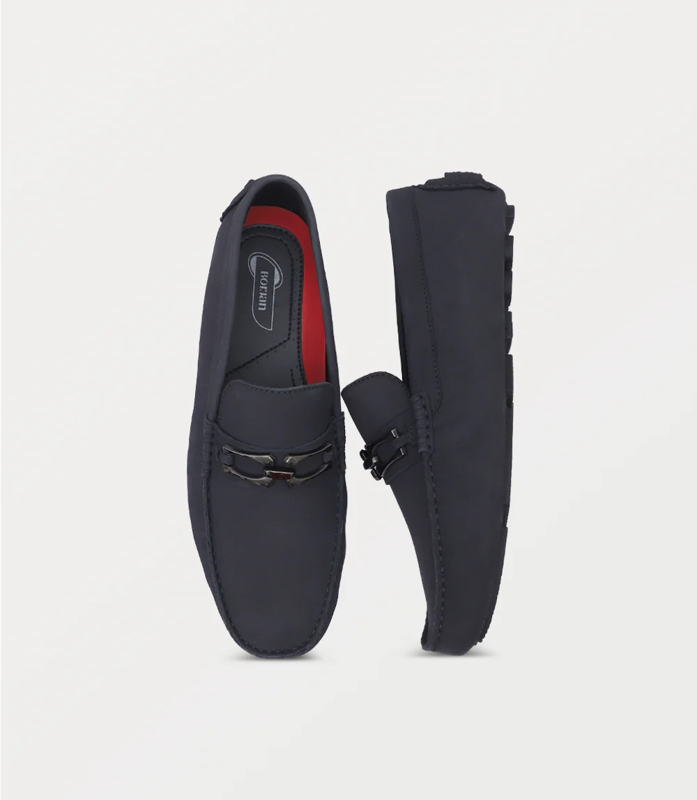 Men Moccasin-CHARCOAL G - Image 4