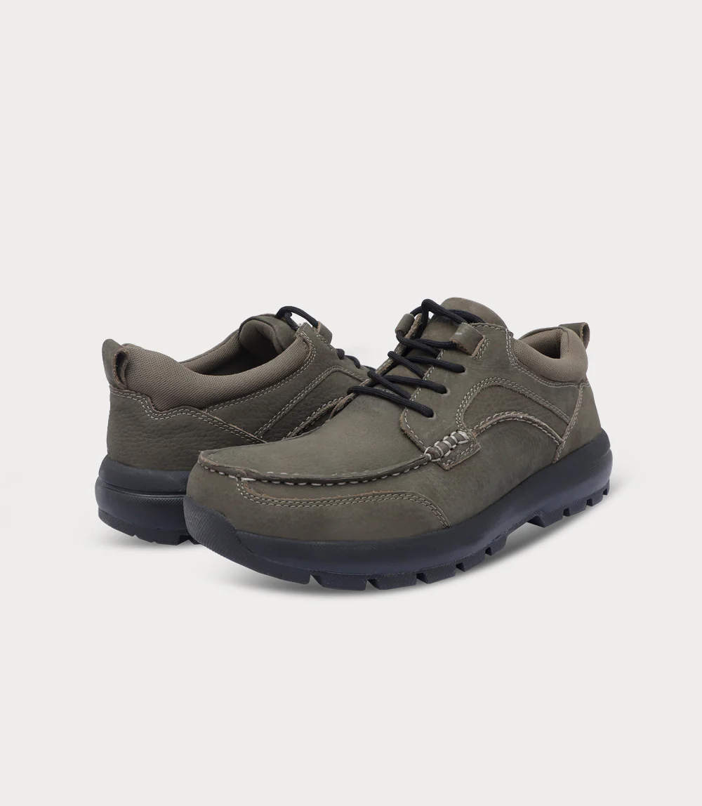Men Outdoor shoes-OLIVE - Image 3