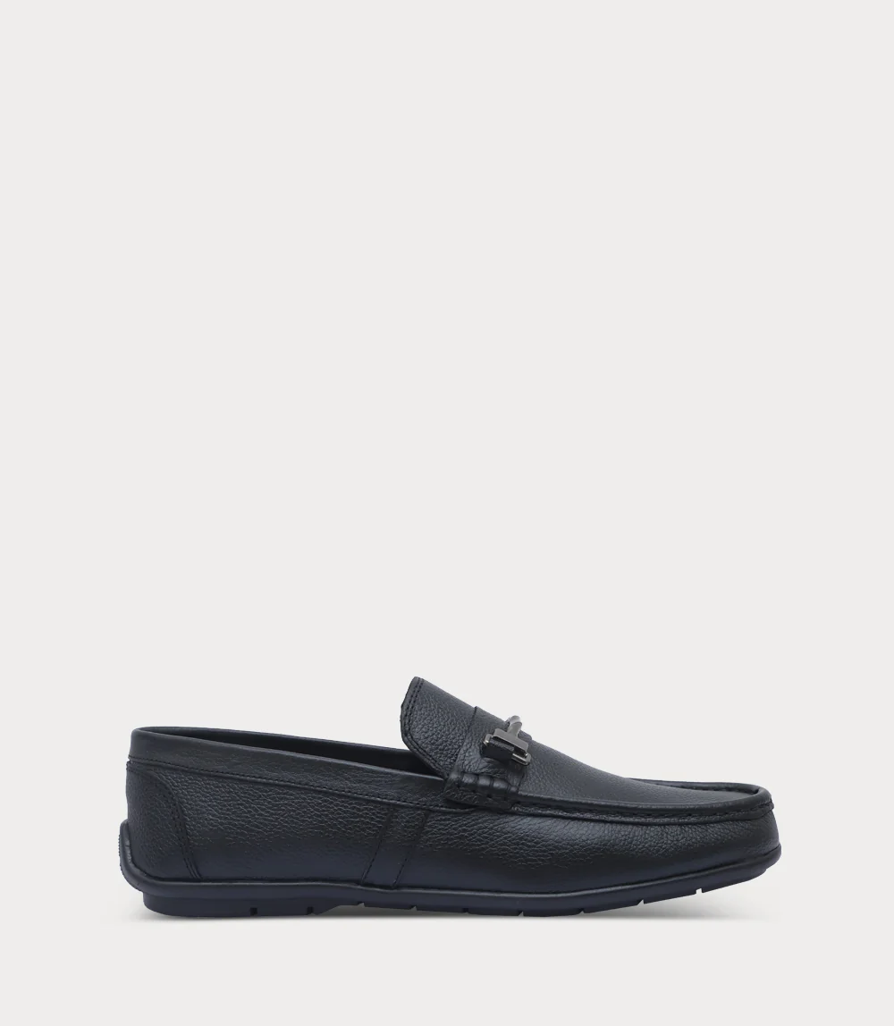 Men Moccasin-BLACK