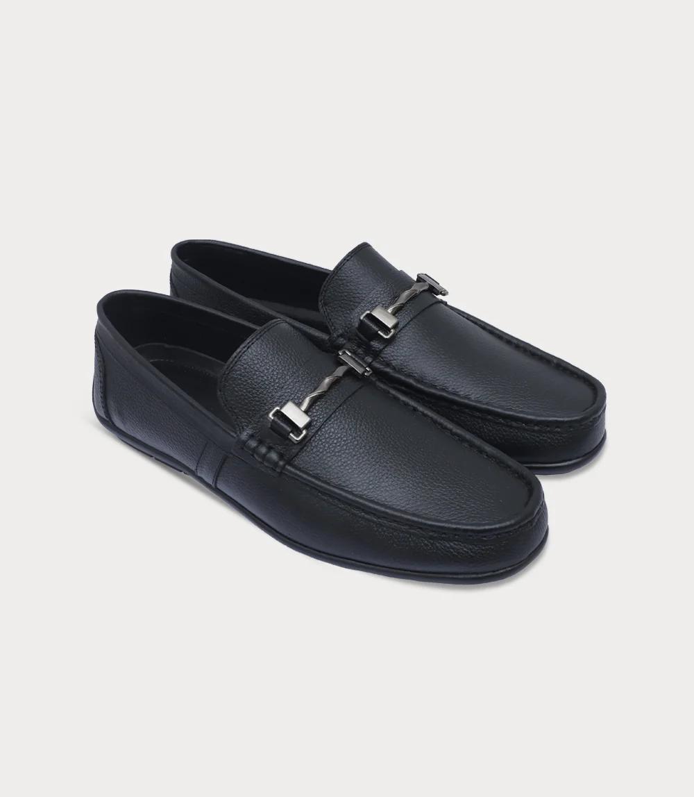 Men Moccasin-BLACK - Image 2