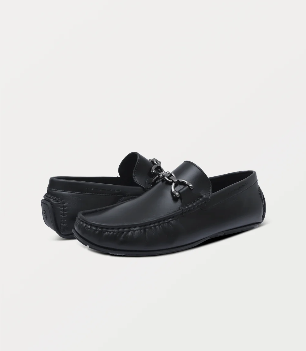 Men Moccasin-BLACK - Image 3