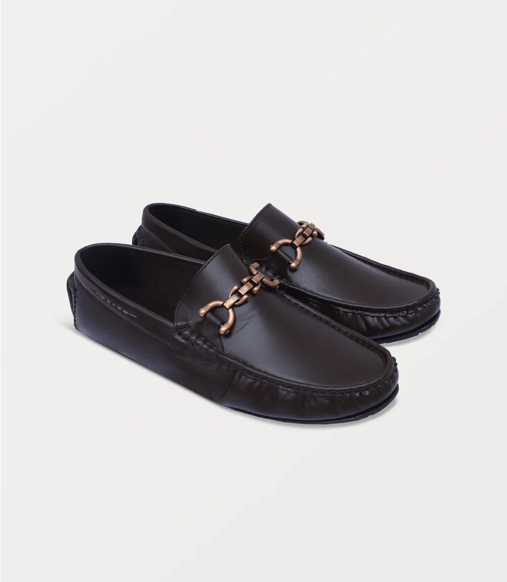 Men Moccasin-ESPRESSO - Image 2