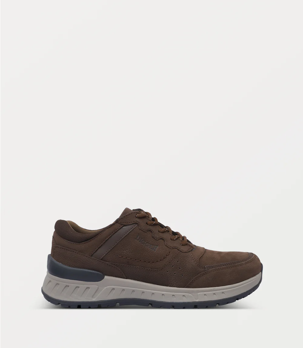 Men Sneakers-DARK BROWN
