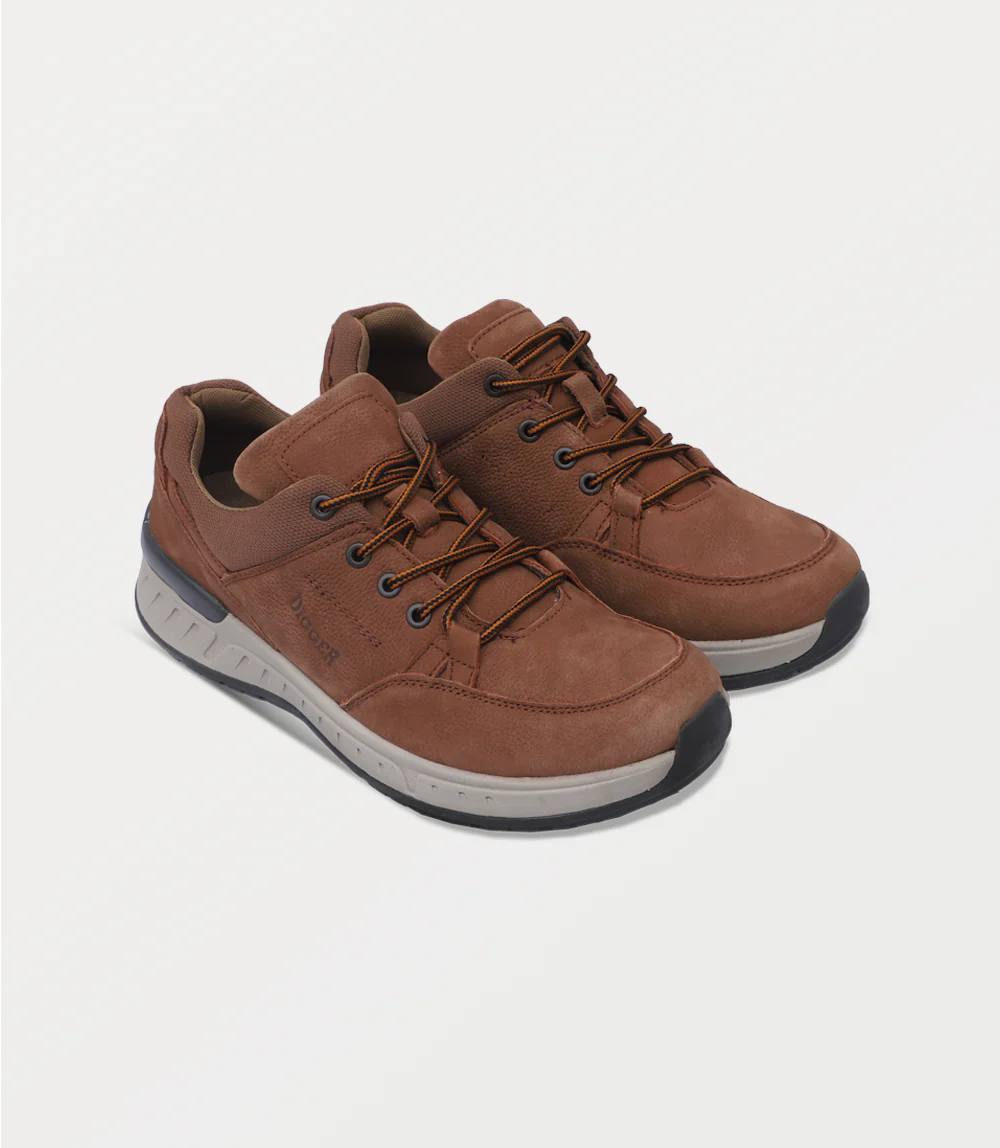 Men Sneakers-BROWN - Image 2