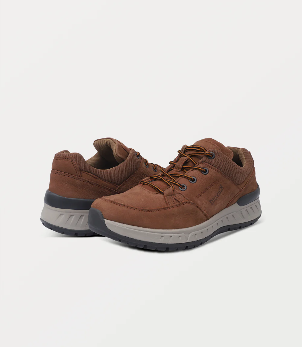 Men Sneakers-BROWN - Image 3