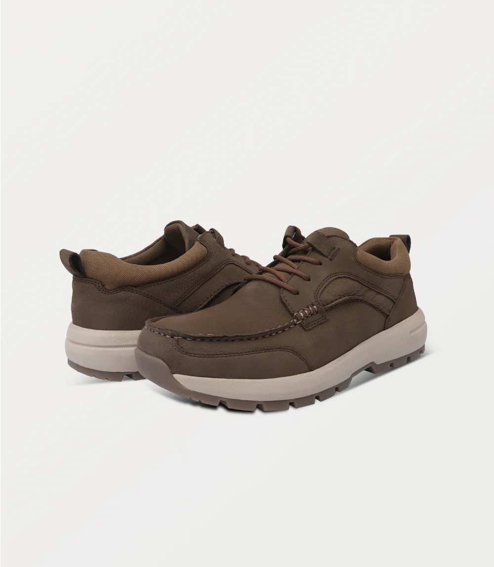 Men Sneakers-BROWN - Image 3