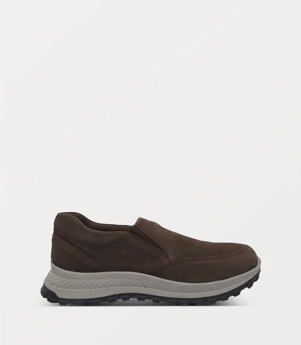 Men Sneakers-DARK BROWN
