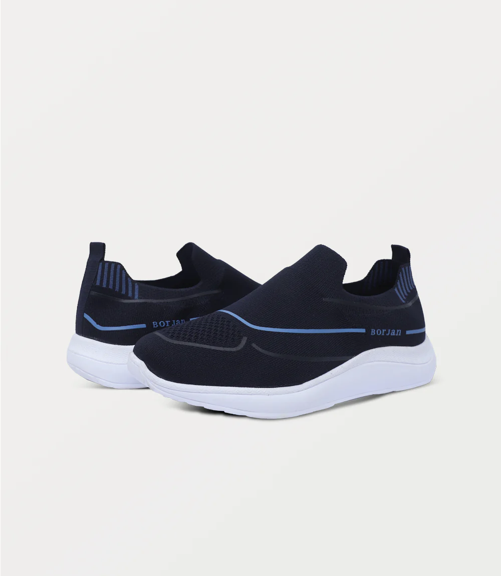 Men Sneakers-NAVY - Image 3