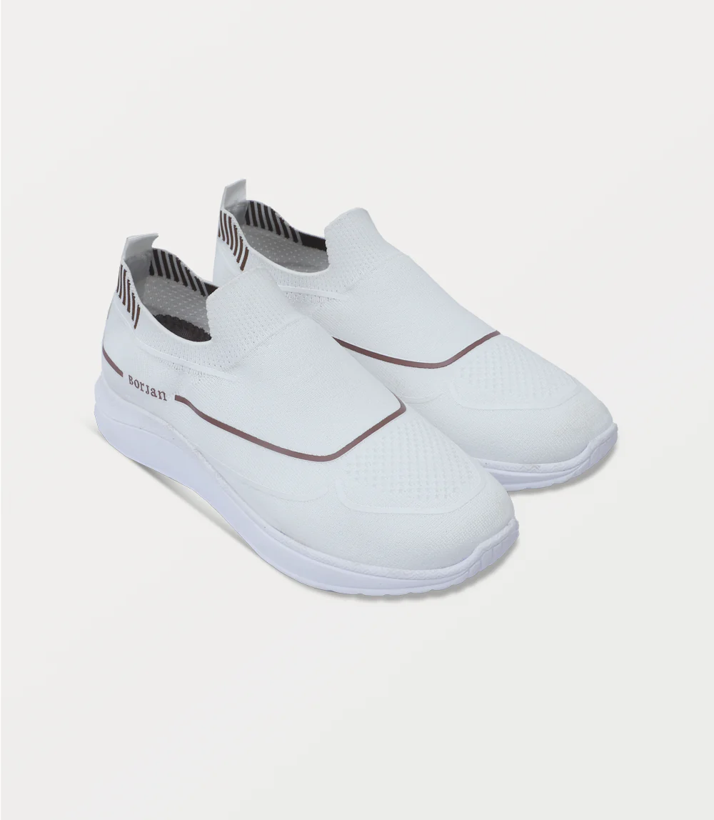 Men Sneakers-WHITE - Image 2