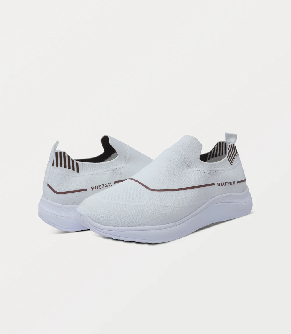 Men Sneakers-WHITE - Image 3