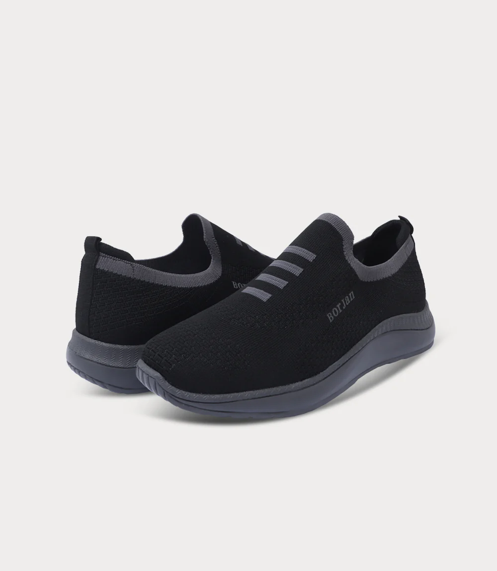 Men Sneakers-BLACK - Image 3