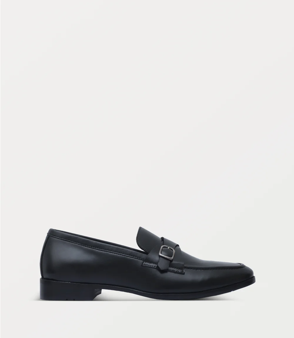 Men Slip On-BLACK