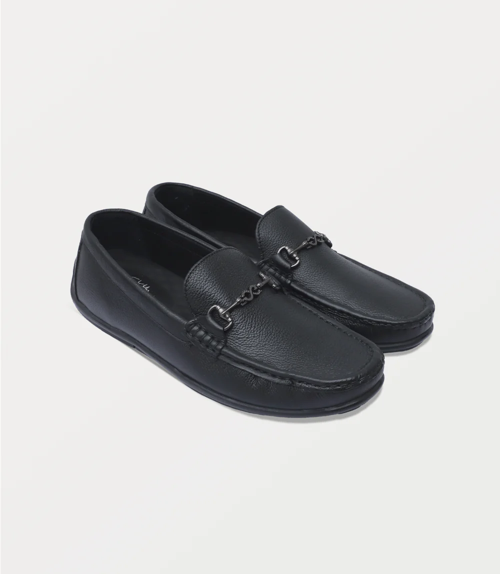 Men Moccasin-BLACK - Image 2