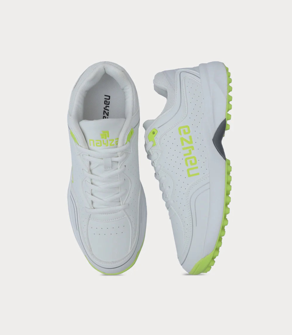 Men Cricket Shoes-LEMON YELLOW - Image 4
