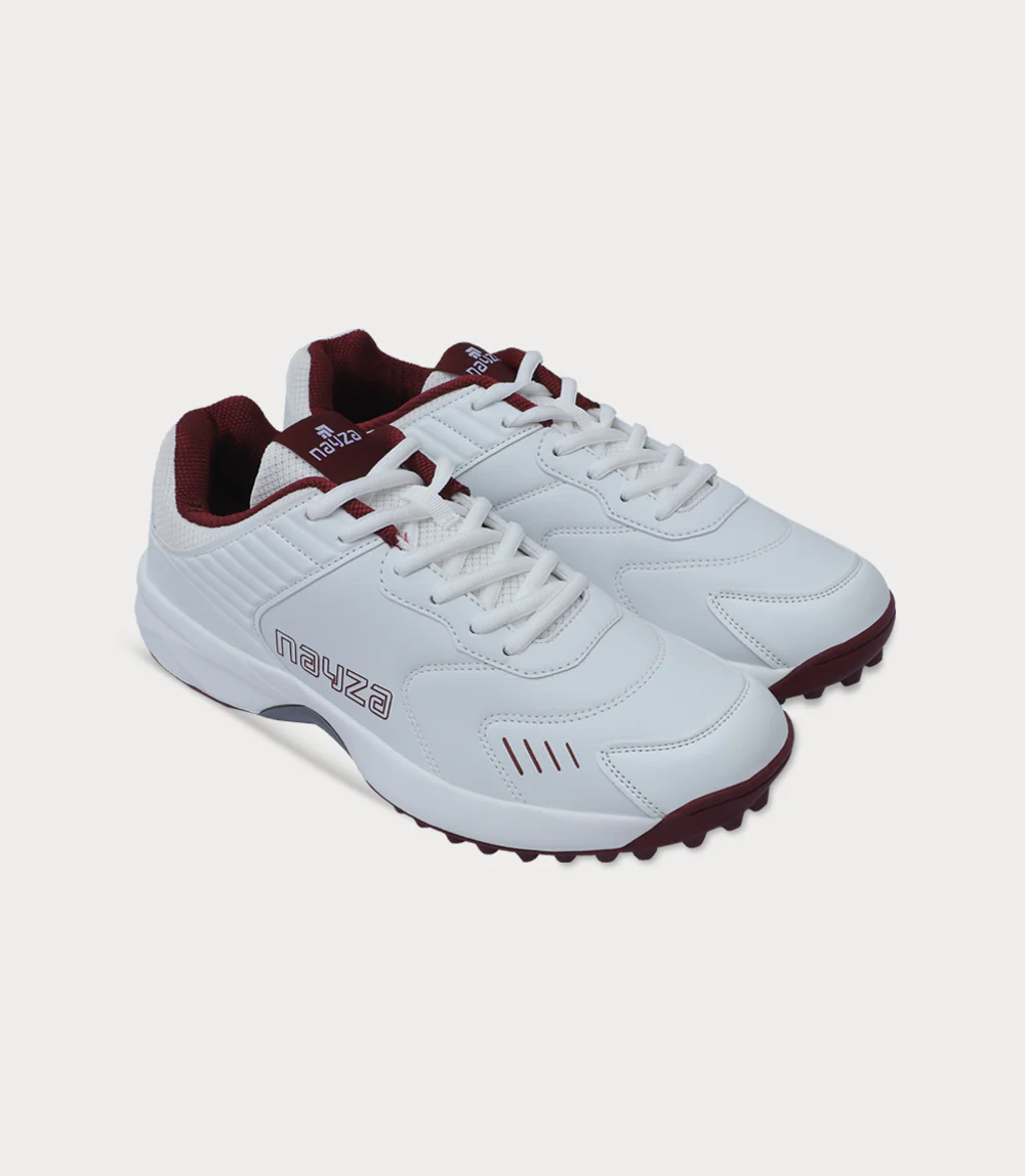 Men Cricket Shoes-WINE RED - Image 2