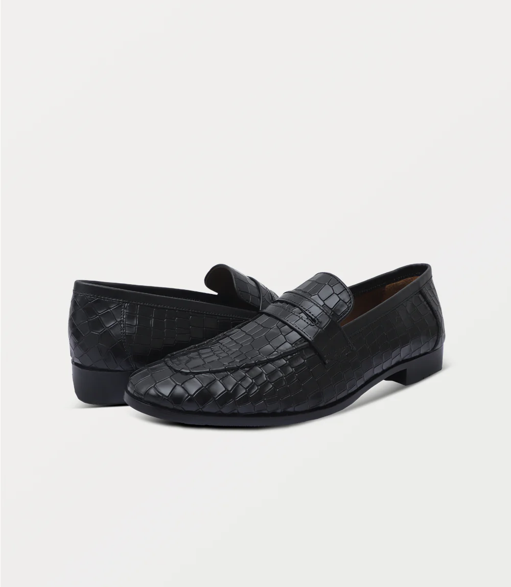 Men Slip On-BLACK - Image 3