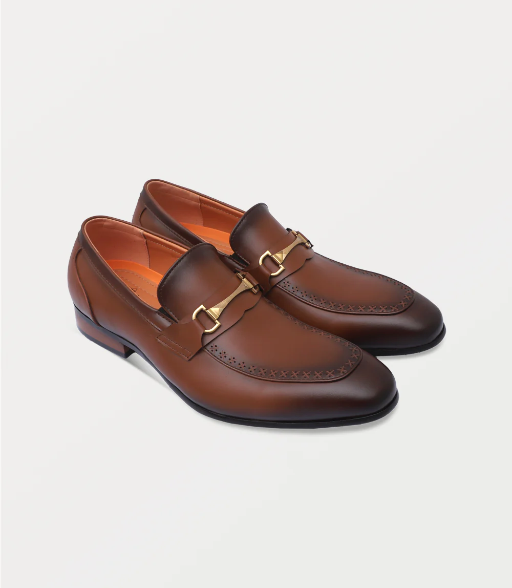 Men Slip On-BROWN - Image 2