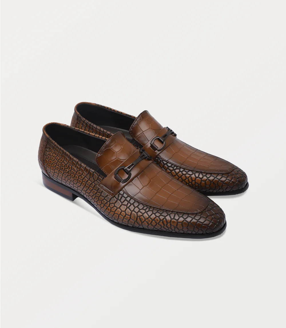 Men Slip On-BROWN - Image 2