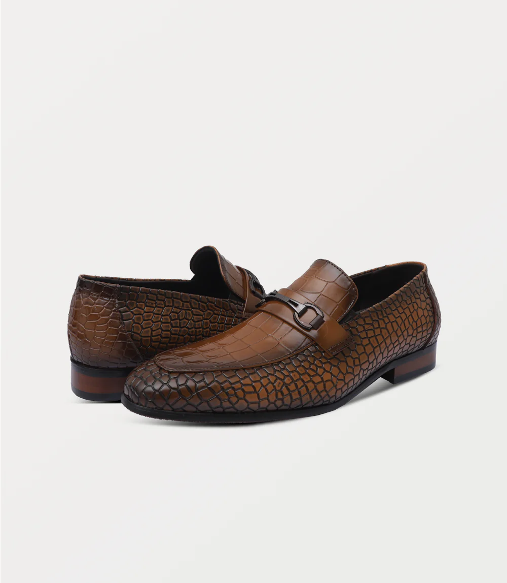 Men Slip On-BROWN - Image 3