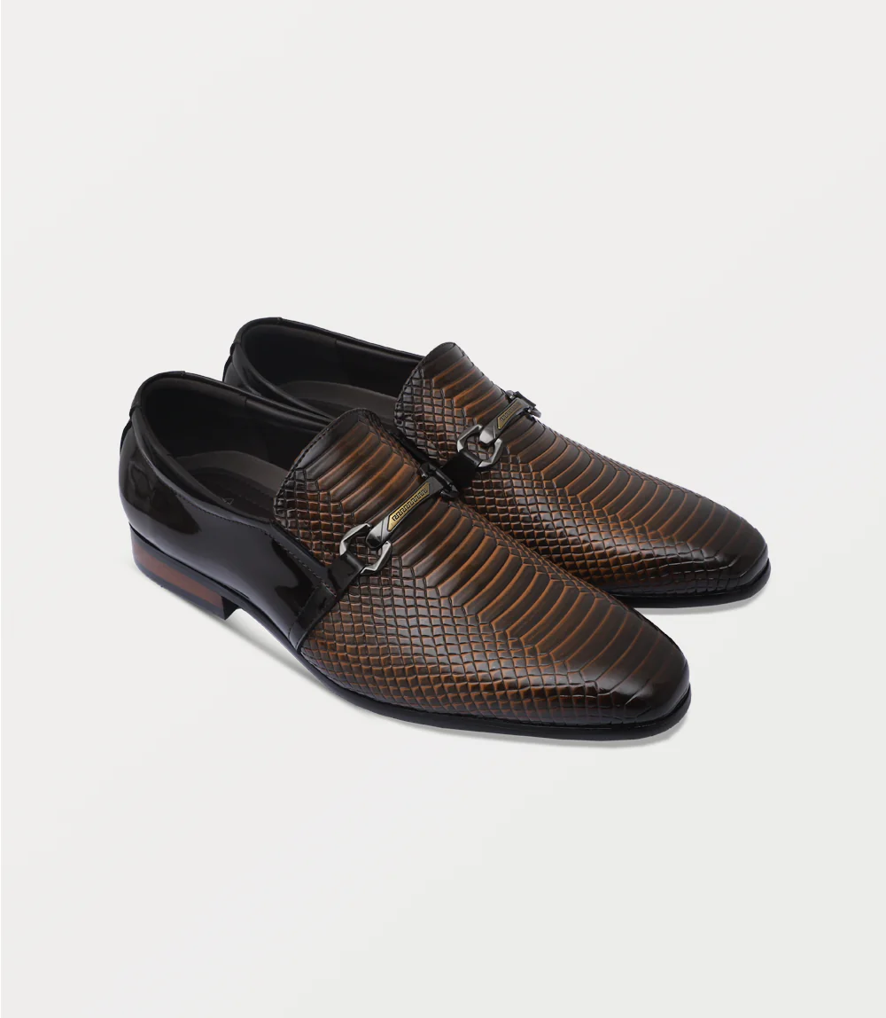 Men Slip On-BROWN - Image 2