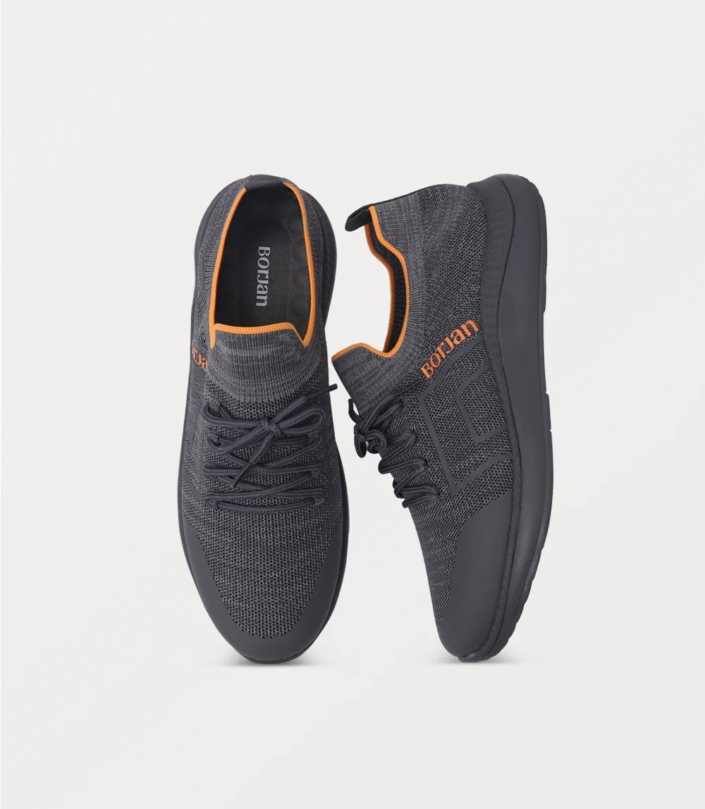Men Sneakers-GREY - Image 4