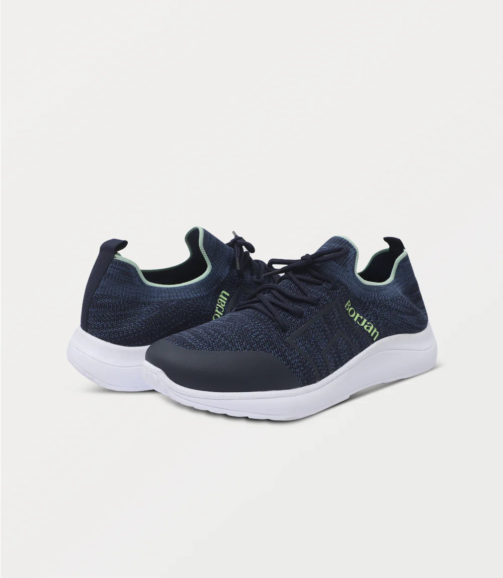 Men Sneakers-NAVY - Image 3