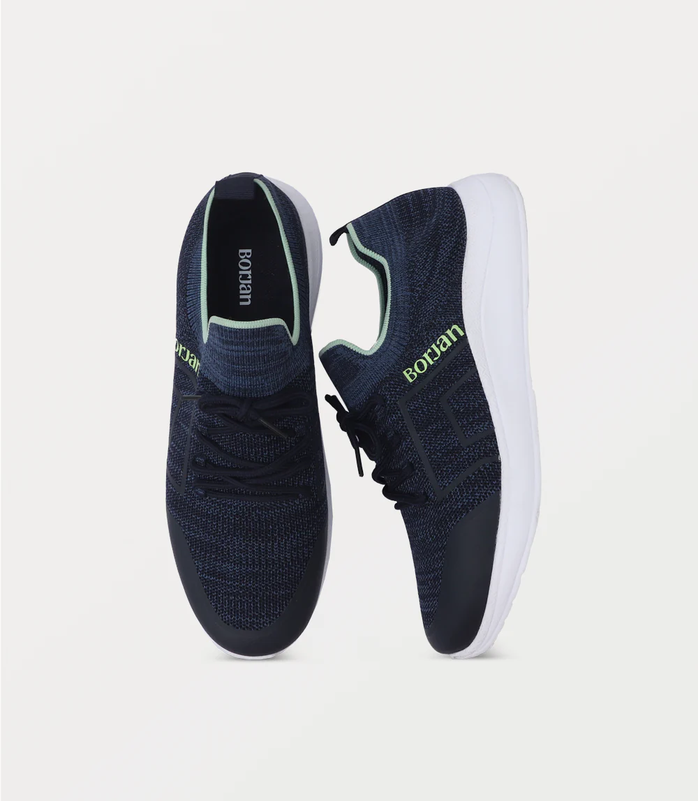 Men Sneakers-NAVY - Image 4